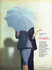 Publicité Advertising 108  1960   parapluie  Sauvagnat  Aurillac