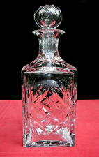 SAINT LOUIS CHANTILLY KARAFFE WHISKEY DECANTER CARAFE VIN WHISKY CRISTAL TAILLE