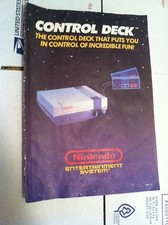 Control Deck NES Nintendo System Instruction Manual/Booklet L@@K!