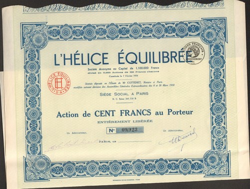 Hélice équilibre - l’hÉlice,