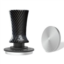 Espresso Tamper 51 53 58MM Compatible avec Filtres Espresso à Fond Plat