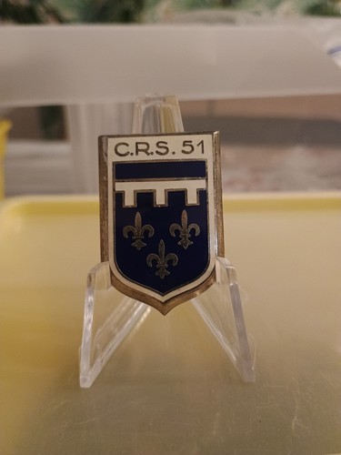 Insigne métal police