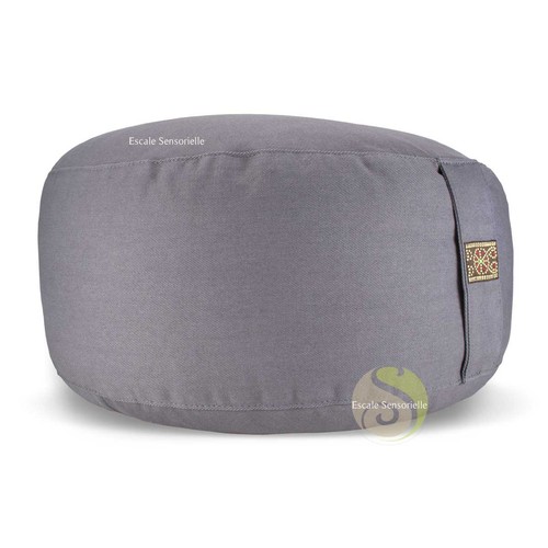 Coussin gris escale - coussin,