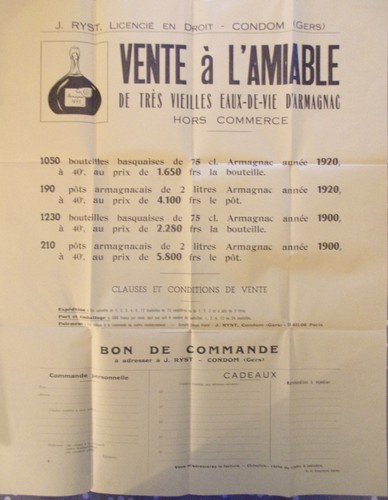 Ancienne affiche originale bon - ancienne, originale,bon
