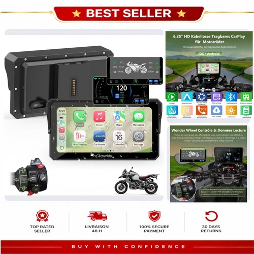 écran gps moto - gps, carplay