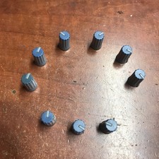 9x Genuine OEM Blue Mixer Knob