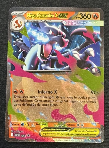Carte pokémon méga dracaufeu - pokémon, méga-dracaufeu