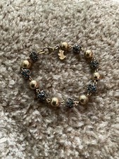 Bracelet vintage Agatha doré