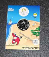Pièce de collection 10 euros en argent - JO Paris 2024 - souvenir DUNE DU PILAT