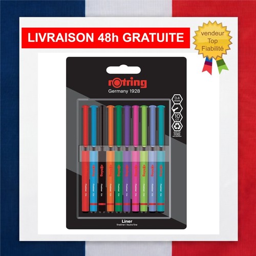 Rotring feutres pointe fine - rotring,