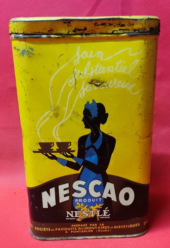 Boîte tôle nescao petit - boîte,