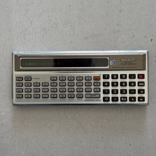 Sharp 1211 pocket - sharp, computer