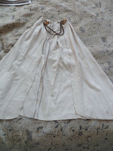 Ancienne cape drap blanc - drap,