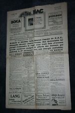 rareté Ciné HAC journal 1938