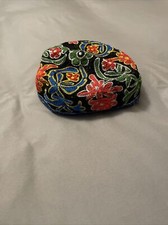 Antique Uzbek Suzani Skullcap