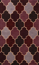 Tapis Indien En Laine Tissé À La Main Avec Design Moderne 5x8 Pieds Tapis Doux