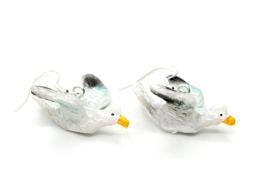 Mouettes boucles oreilles - mouettes, d'oreilles