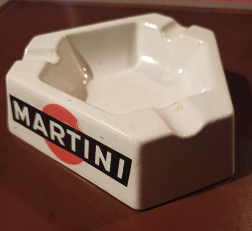 Cendrier martini sarreguemines - martini,