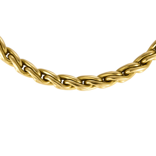 Collier jaune 18k saphir - en,