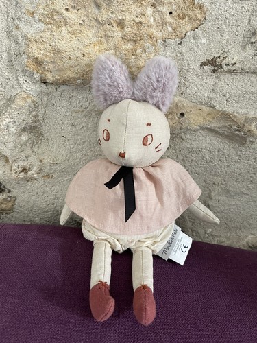Peluche doudou souris - , brume