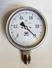 Vacuomètre Leybold BOURDONVAC C de 1 à 1000 mbar manomètre Nr 16120