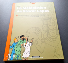BD TINTIN La malédiction de Rascar Capac Le mystére des Boules de cristal