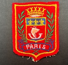 ECUSSON Patch PARIS Brodé