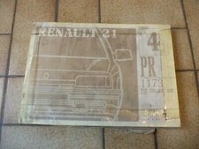 n°rn75 catalogue pieces detachées renault r21 pr1173-4