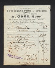 PANTIN (93) PATISSERIE "A LA