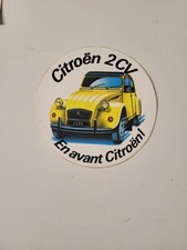 Autocollant Citroên 2CV  , En