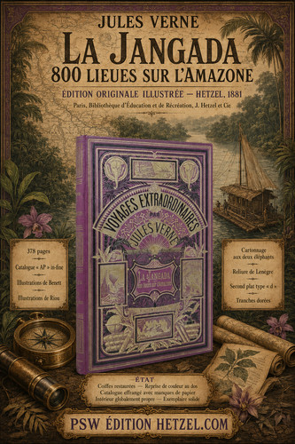 Jangada jules verne hetzel - jangada,