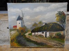 Tableau vintage peinture - tableau,