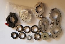 LOT DE RACCORDS COULISSANTS - EXCLUSIVEMENT INOX - ETAT NEUF - JOINTS NEUFS