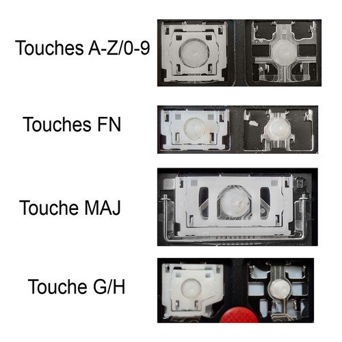 Touche clavier pour lenovo - clavier,
