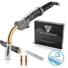 STAHLWERK AK25 MB25 Torche de soudage 3 m pour postes à souder MIG MAG