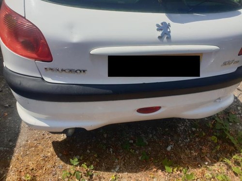 Pare choc arriere - peugeot, 206