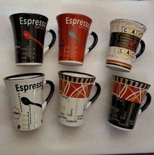 Lot 6 Tasses A Café Expresso 