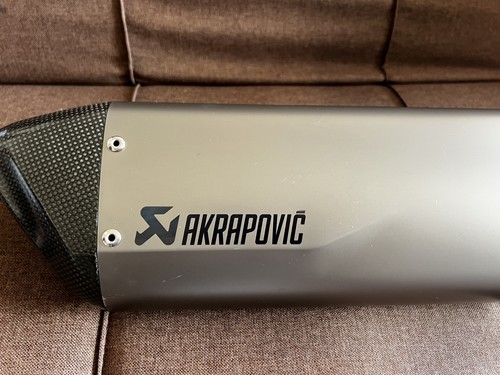 Akrapovic slip muffler - slip-on,