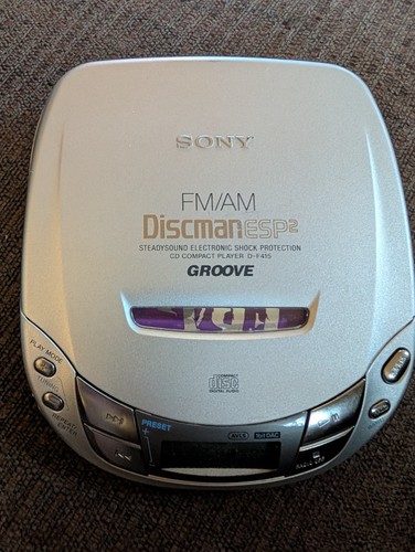 Sony f415 discman - sony, d-f415
