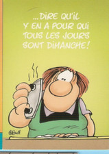 BINET    carte postale BD  Les