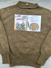 PULL JERSEY MODÈLE 1940 TAILLE M ARMÉE FRANÇAISE FRANCE 40 SOLDAT VICHY WWII WW2