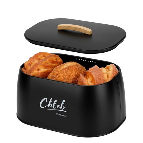 Boîte pain acier - à, en