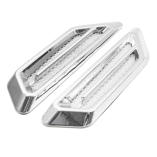 2pcs adhésif voiture chrome - adhésif,