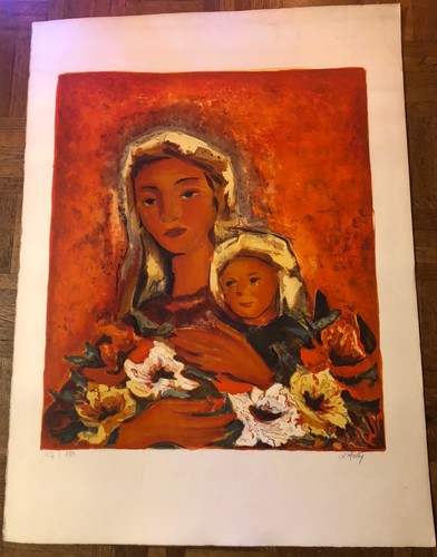 Superbe lithographie originale - superbe,