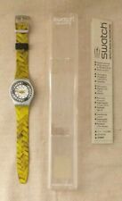 SWATCH QUARTZ SWISS SOMBRERO GM 143 TROTTEUSE BOITE D'ORIGINE NOTICE TBE 1997