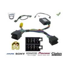 COMMANDE AU VOLANT DACIA DUSTER - Pour Pioneer complet avec interface specifique