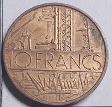 10 Francs Mathieu 1975 tranche
