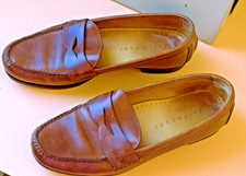 chaussures fairmount, marron clair, cuir, taille 8, petit 38, très bon état,