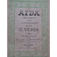 VERDI Giuseppe Aïda Opéra
