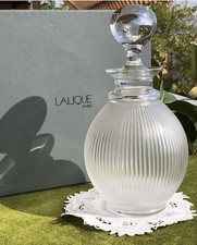 Lalique Cristal Langeais Décanteur avec bouchon Art Déco